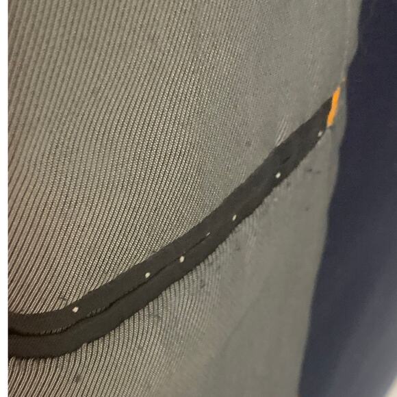 Tiglio Luxe Suit Coat Blazer 44R Mens Navy 2 Button Italy Lanificio di Biella - Picture 10 of 12